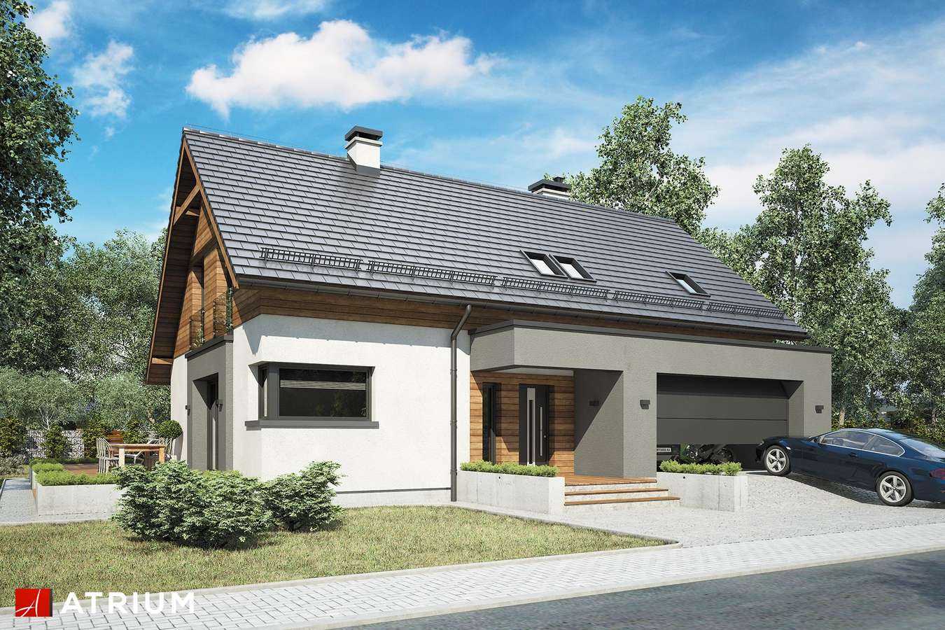budowa domu Wilson odbicie lustrzane - New-House