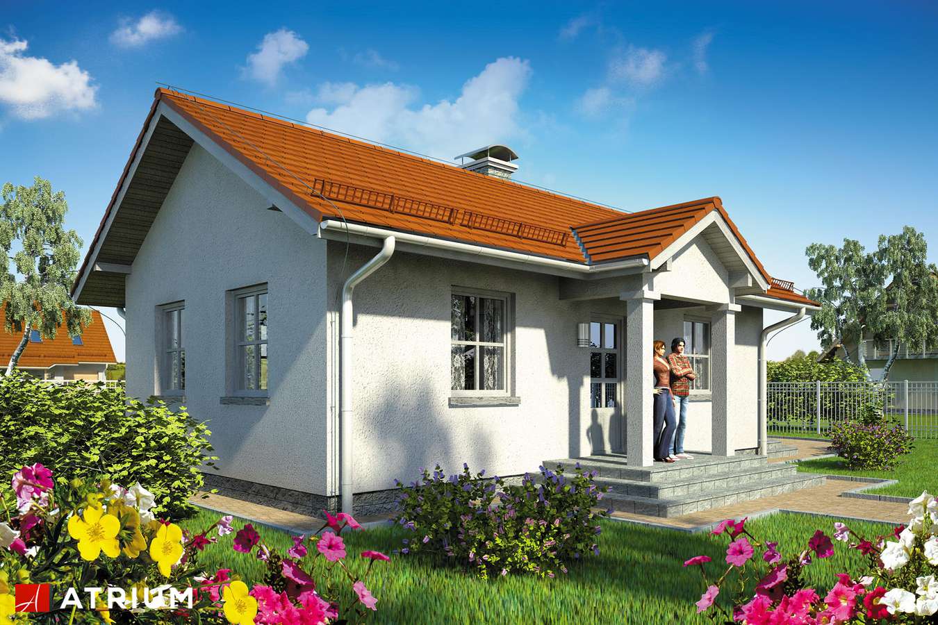 budowa domu Tango (odbice lustrzane) - New-House