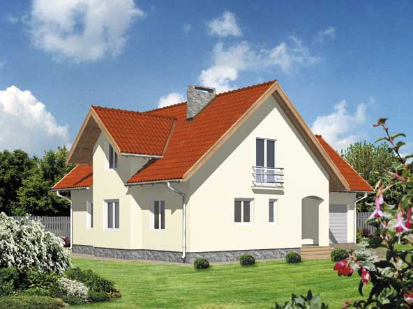 budowa domu WB-3943 - New-House