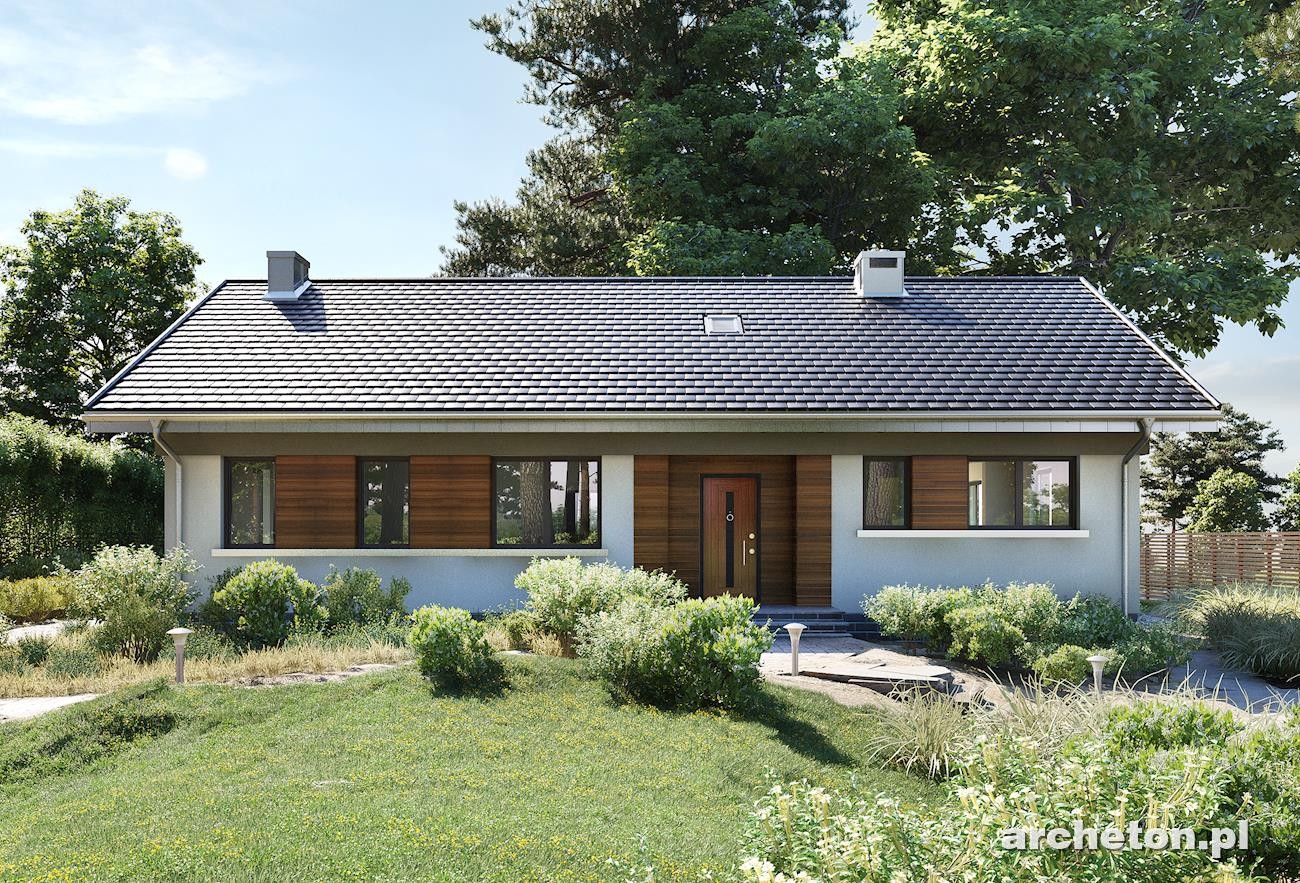 budowa domu Milan Rex (odbicie lustrzane) - New-House