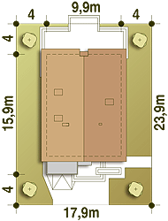 Jola z garażem 1-st. [A] - miniatura 10