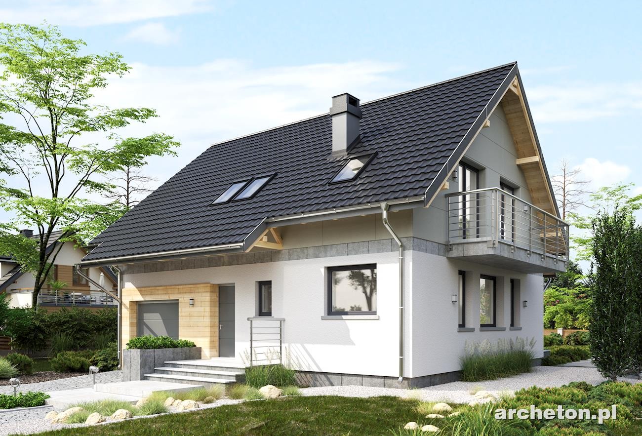 budowa domu Oberek Rex (odbicie lustrzane) - New-House