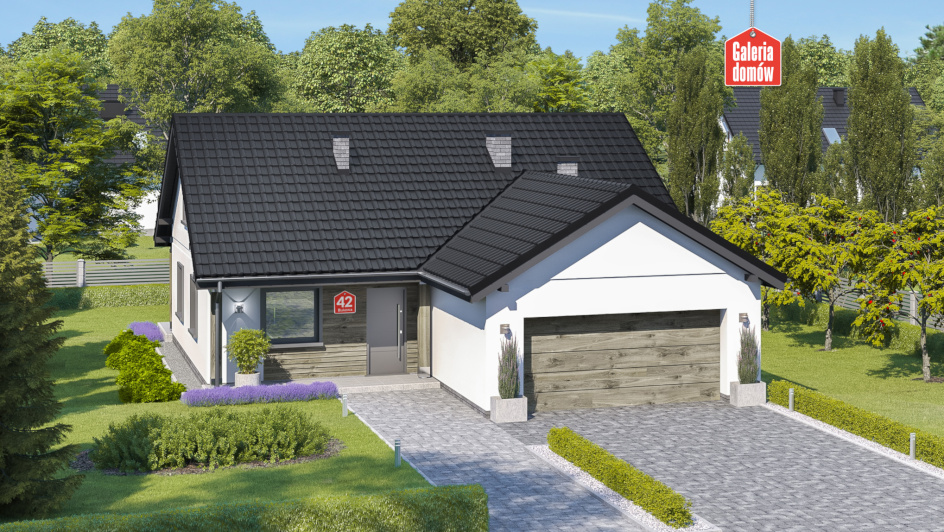 budowa domu Dom przy Bukowej 42 (odbicie lustrzane)- New-House