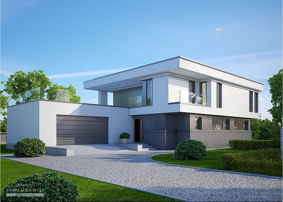 Budowa domu LK&1141 (odbicie lustrzane) z New-House