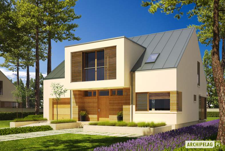 budowa domu EX 9 G1 (wersja A) ENERGO PLUS - New-House