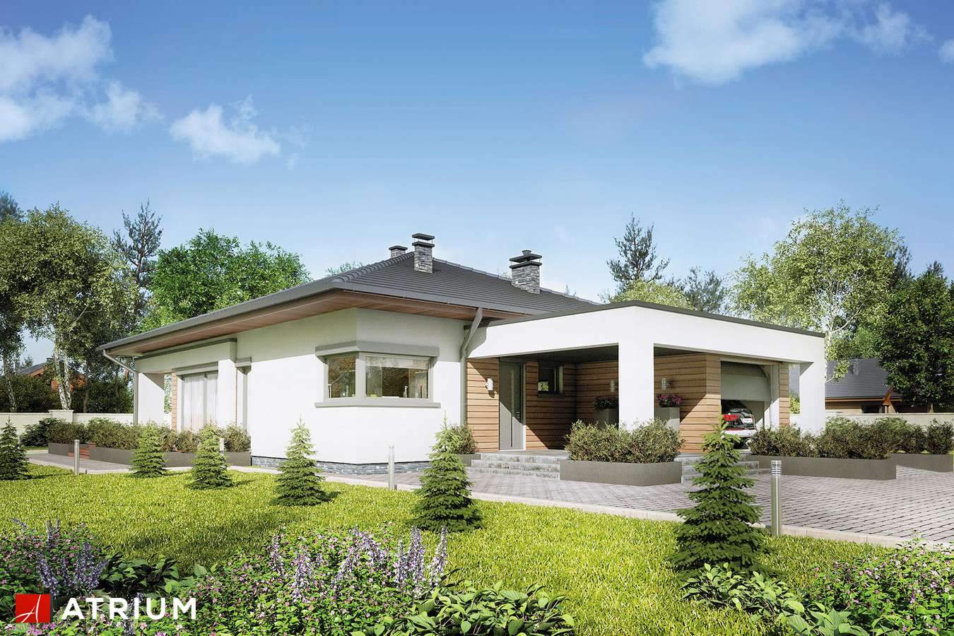 budowa domu Sardynia IV (odbicie lustrzane) - New-House