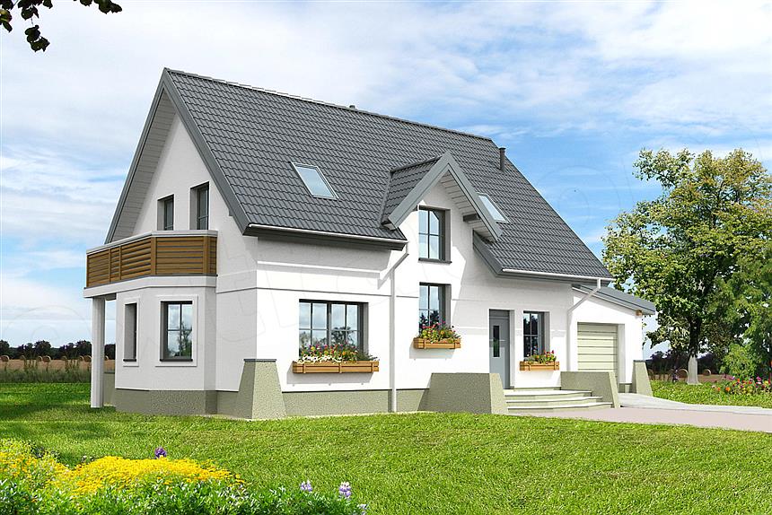 budowa domu Tacoma IV DCP240c - New-House