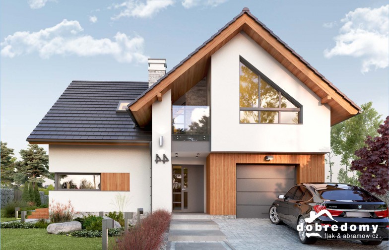 budowa domu Elsa V odbicie lustrzane - New-House
