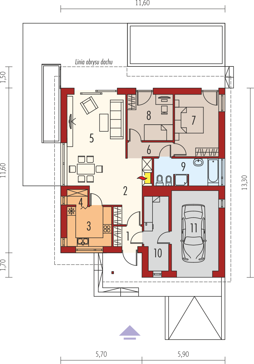 Armando II G1 MULTI-COMFORT (odbicie lustrzane) - miniatura 4