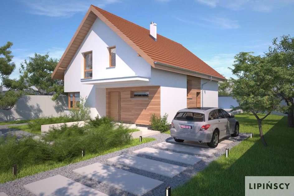 Budowa domu Porto DCP341 (odbicie lustrzane) z New-House