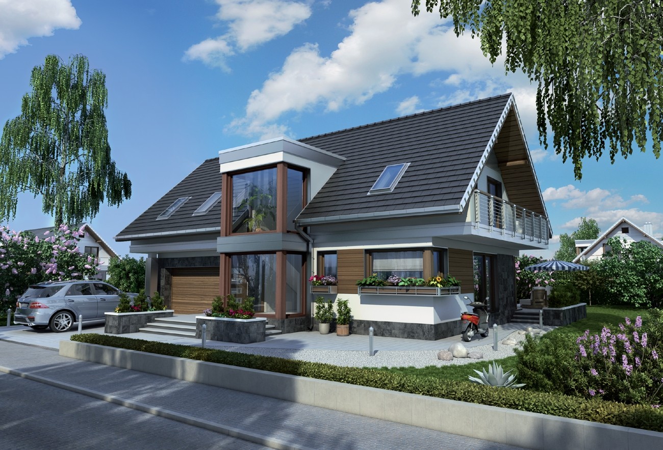 budowa domu Kalipso (odbicie lustrzane) - New-House