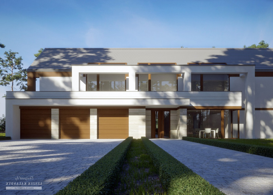Budowa domu LK&1301 (odbicie lustrzane) z New-House