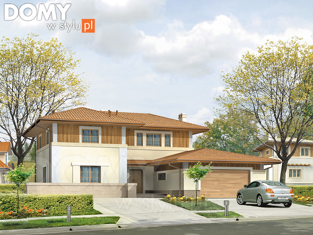 budowa domu Arizona 3 (Odbicie lustrzane) - New-House