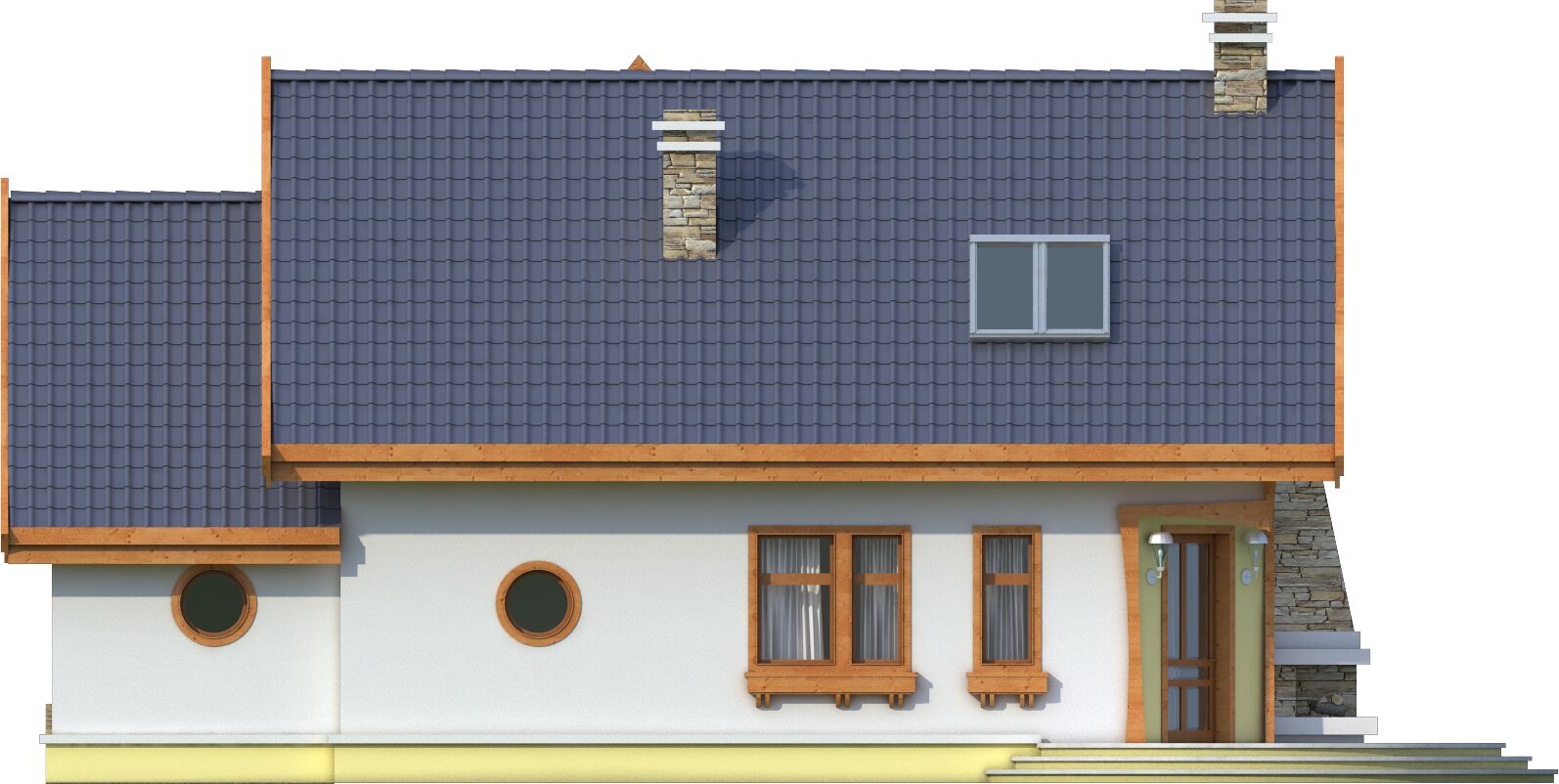 Sójka z garażem 1-st. [A] (odbicie lustrzane) - miniatura 4