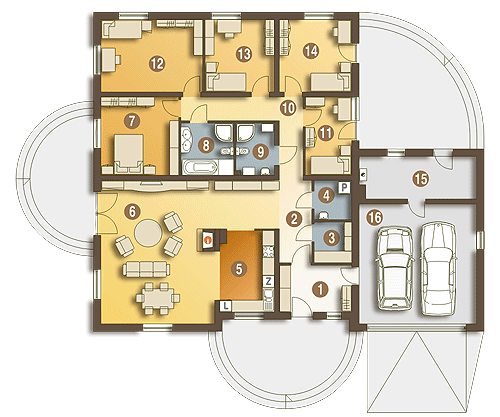 Helenka II z garażem 2-st. [A] - miniatura 8