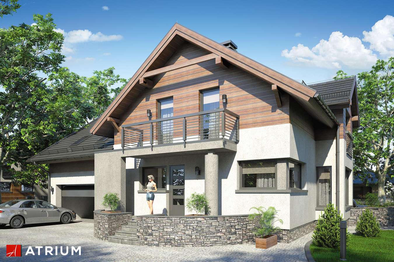 budowa domu Agawa II (odbicie lustrzane) - New-House