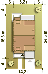 Gwarek z garażem 1-st. [A] - miniatura 10