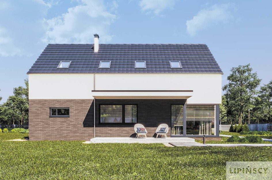 Budowa domu NEWCASTLE III DCP364b (odbicie lustrzane) z New-House