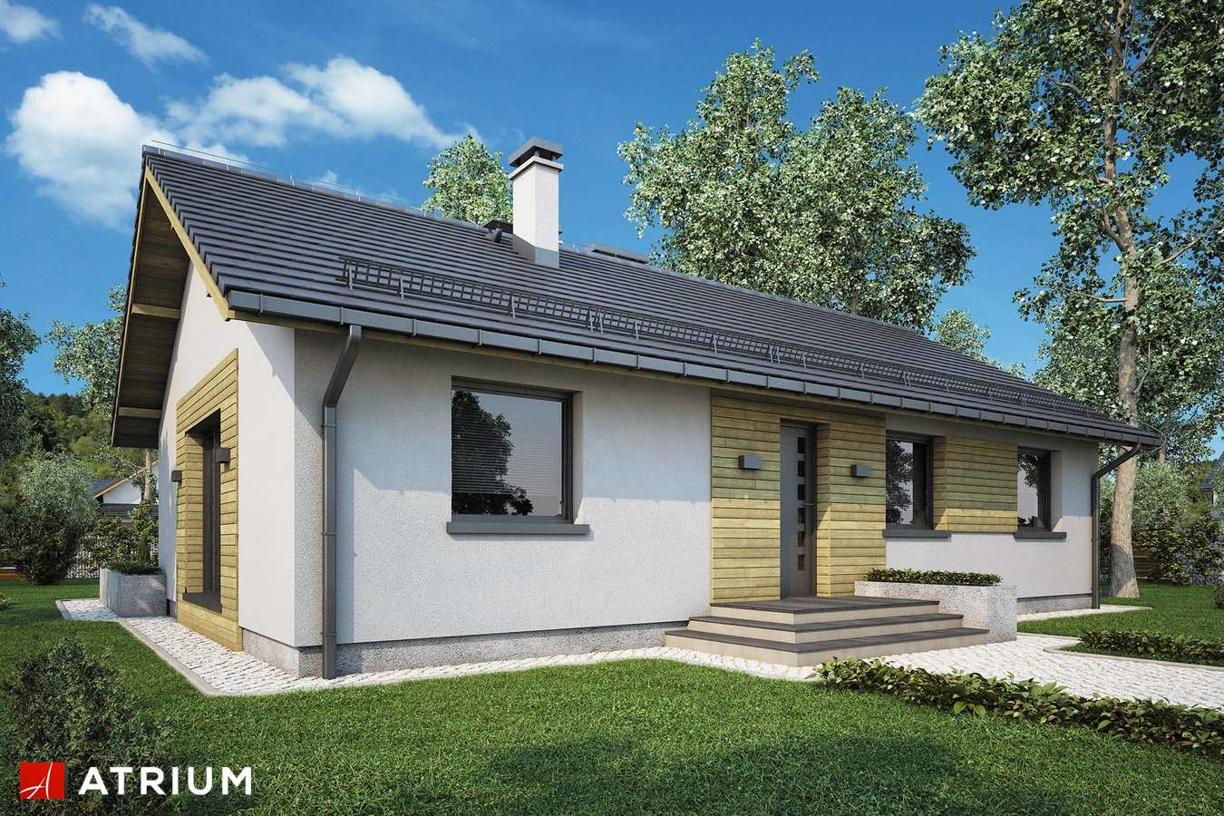 budowa domu Aurora (odbicie lustrzane) - New-House