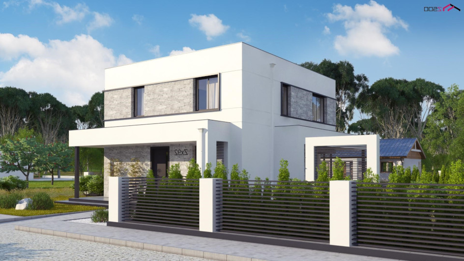 budowa domu Zx92 (odbicie lustrzane) - New-House