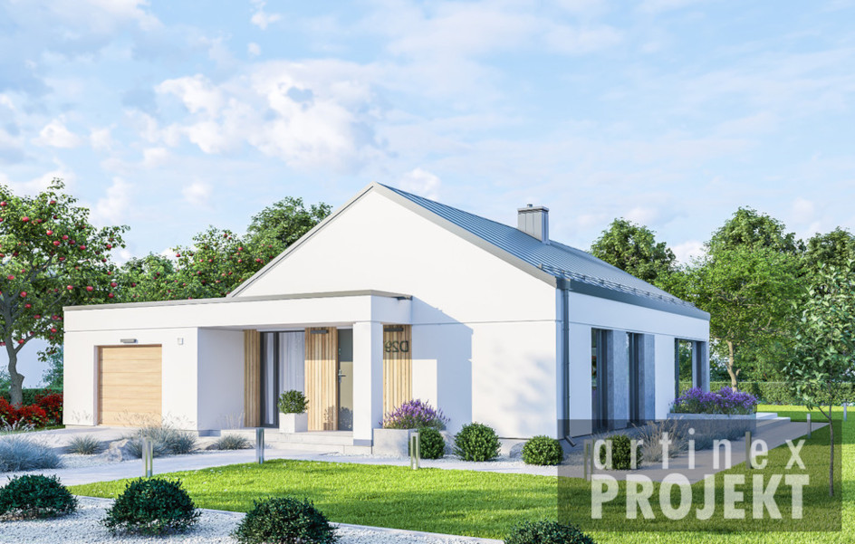 Budowa domu D297 - WT2021 (odbicie lustrzane) z New-House