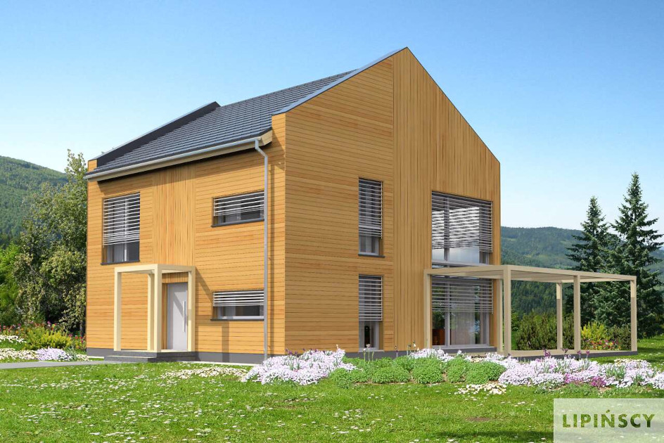 Budowa domu Koge II DCP402a (odbicie lustrzane) z New-House