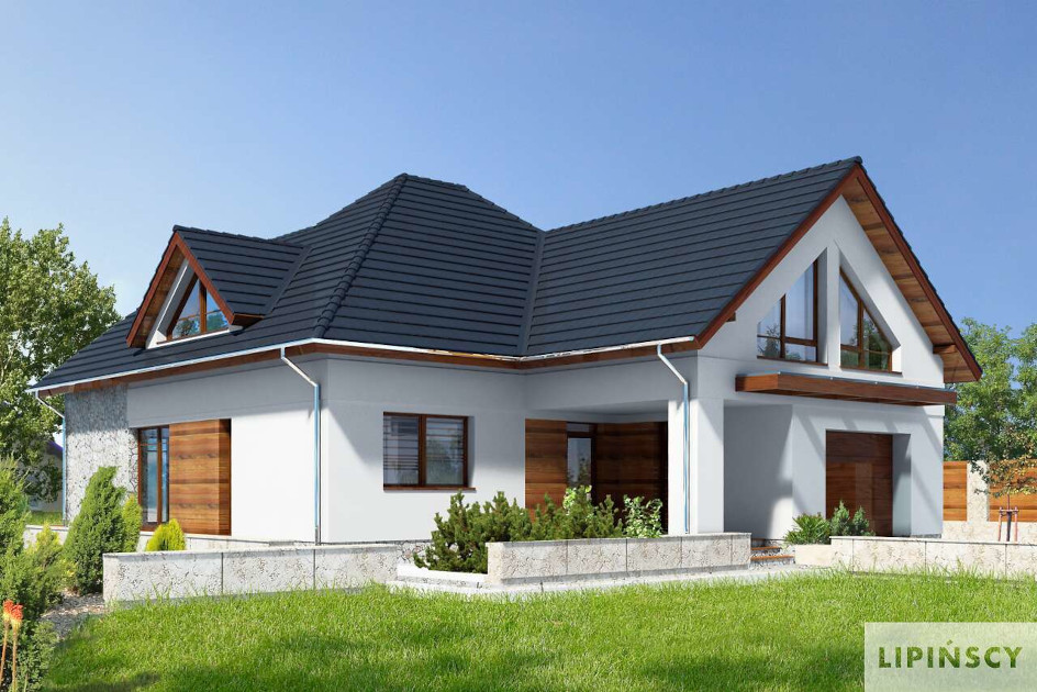 Budowa domu Avalon IV DCP206c (odbicie lustrzane) z New-House