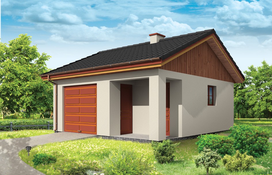 budowa garażu BG01 z new-house