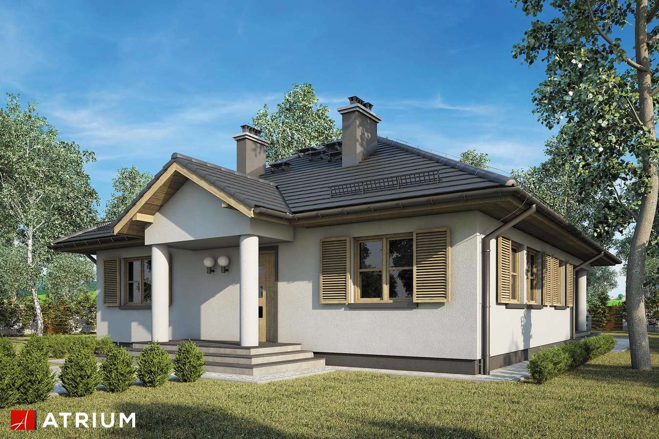 budowa domu Colorado odbicie lustrzane - New- House