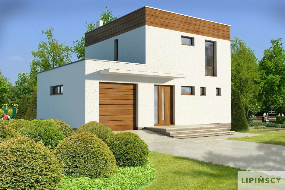 Budowa domu Rugby II DCP290a (odbicie lustrzane) z New-House
