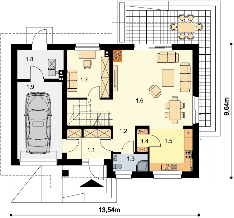 Ajaks Modern (odbicie lustrzane) - miniatura 9