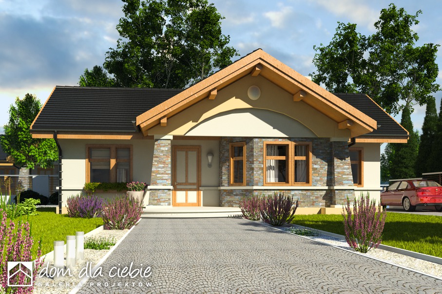 budowa domu Skowronek bez garażu [B] - New-House