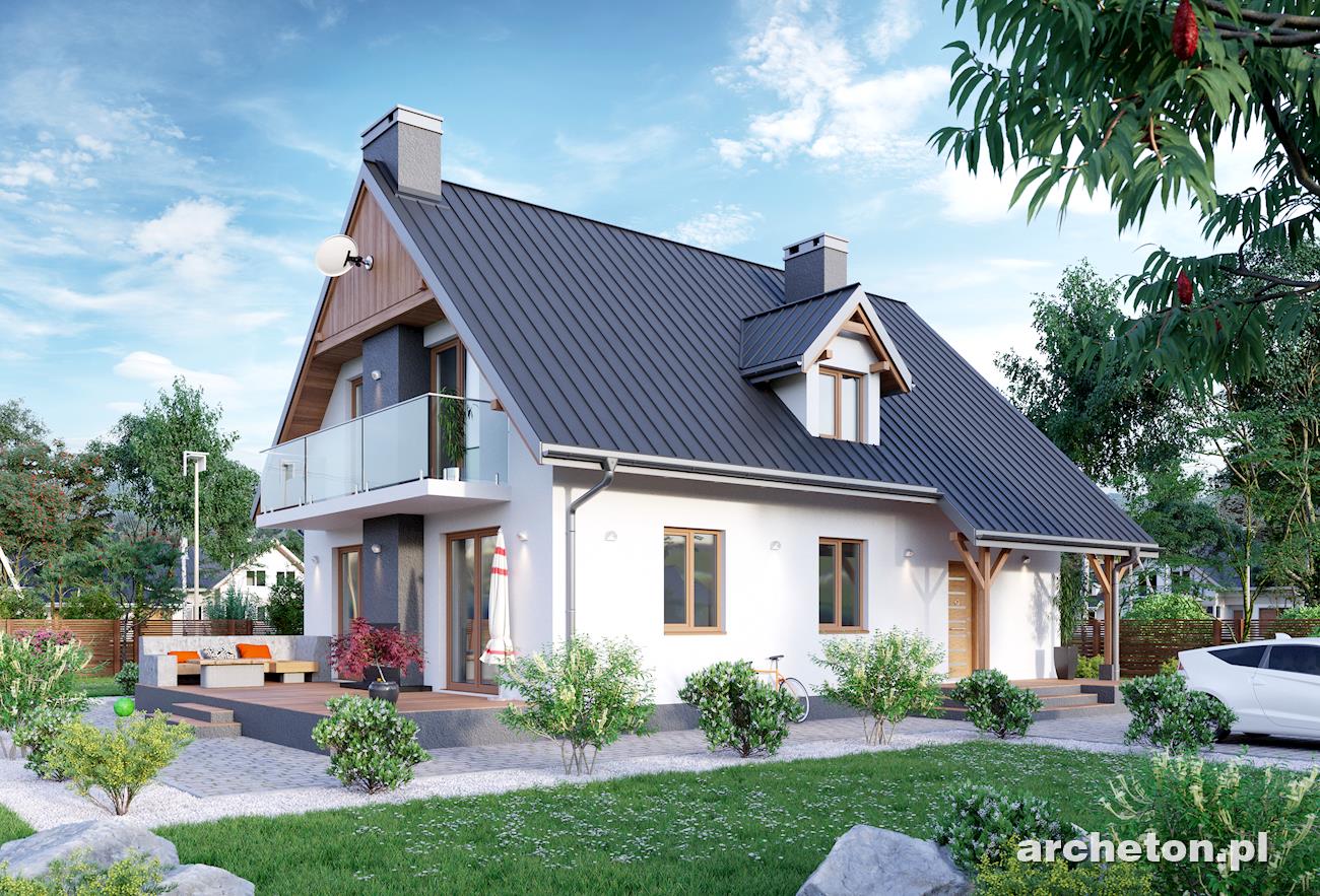 budowa domu Słowik (odbicie lustrzane) - New-House