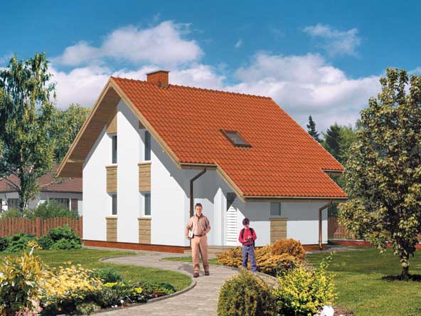 budowa domu WB-3453 - New-House
