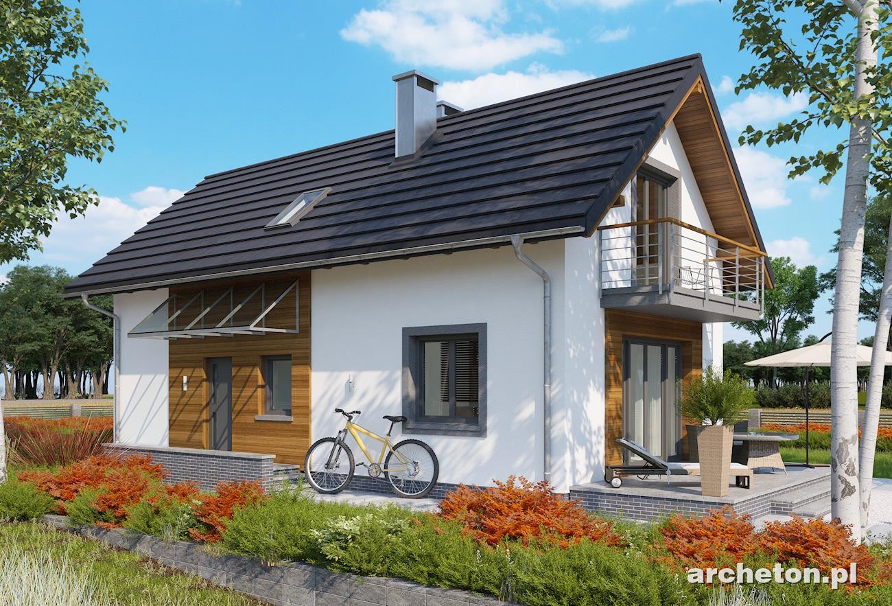 budowa domu Longinus Sto (odbicie lustrzane) - New-House