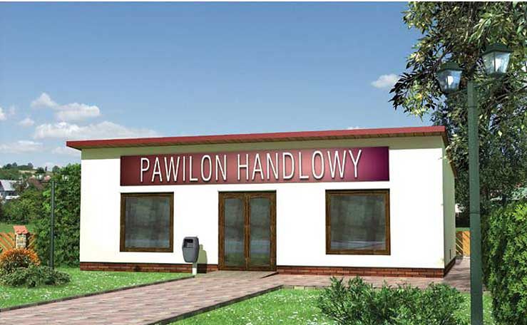 budowa domu Pawilon handlowy 11 - New-House