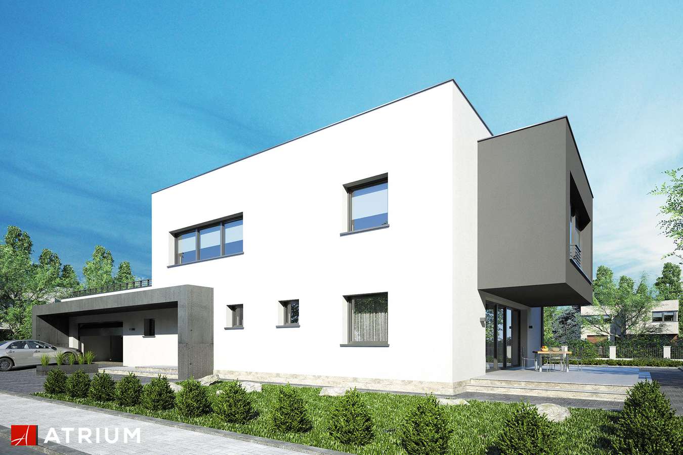budowa domu Senator IV odbicie lustrzane - New- House