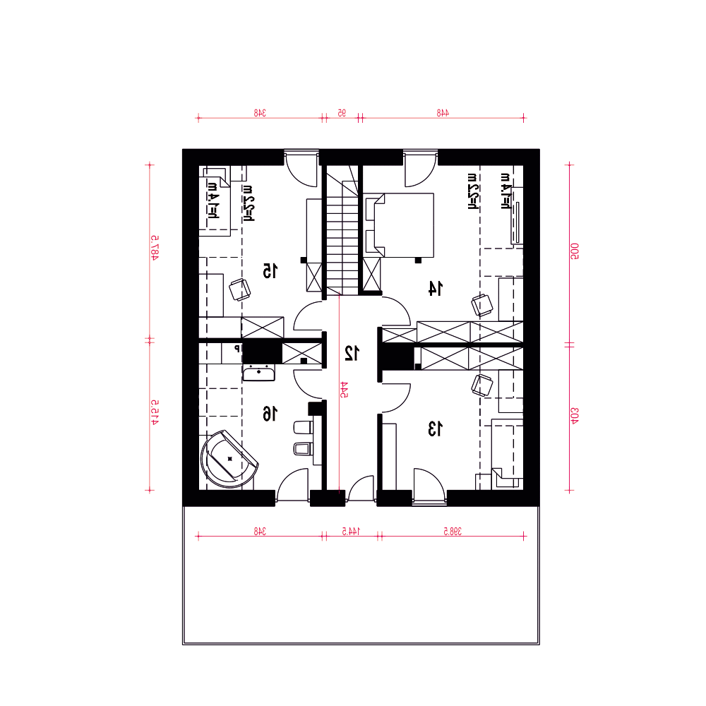 Nowalia Mode z garażem 1-st. [A1] (odbicie lustrzane) - miniatura 9