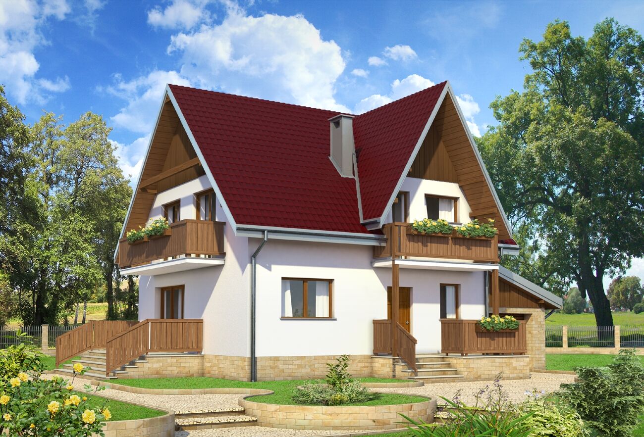 budowa domu Krokus - New-House