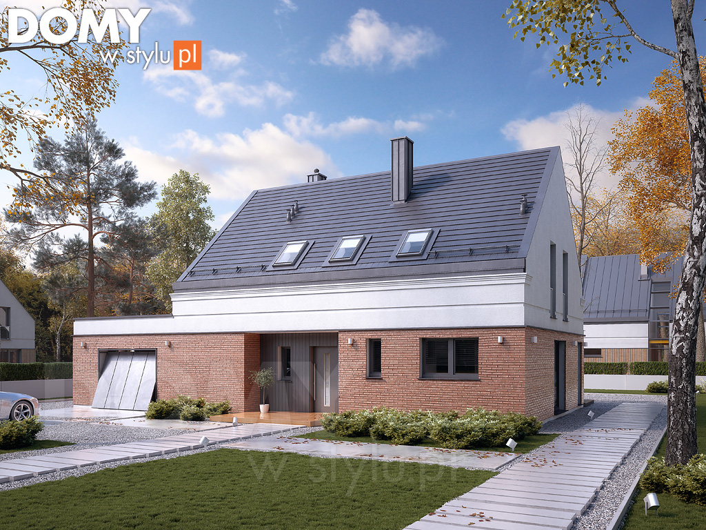 budowa domu Promyk 2 (Odbcie lustrzane) - New-House