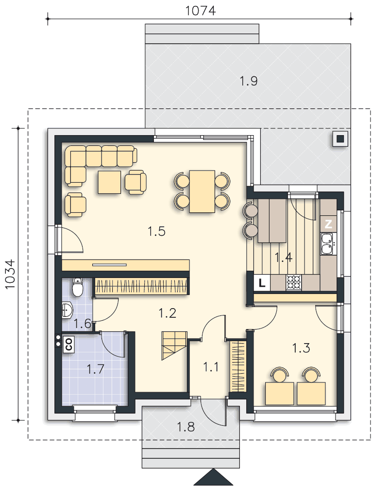 Meribel DCP327 (odbicie lustrzane) - miniatura 6