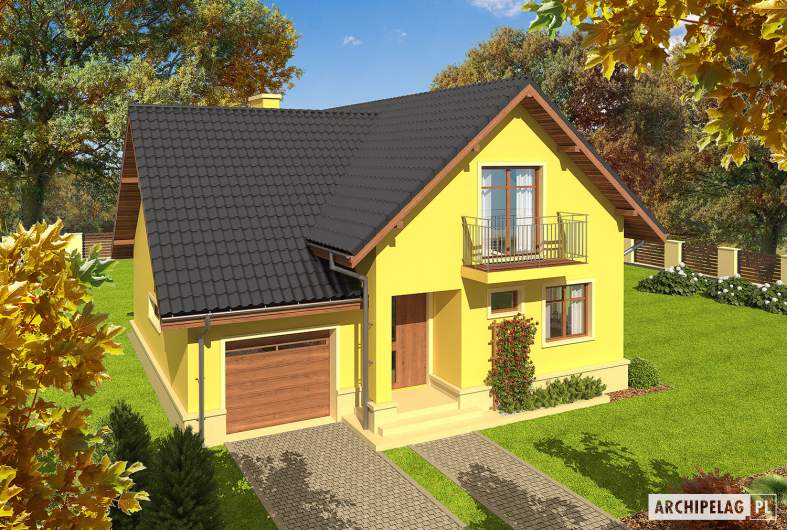 budowa domu Domasława G1 (odbicie lustrzane) - New-House