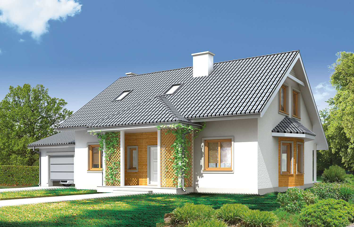 bufdowa domu M-90 - New-House