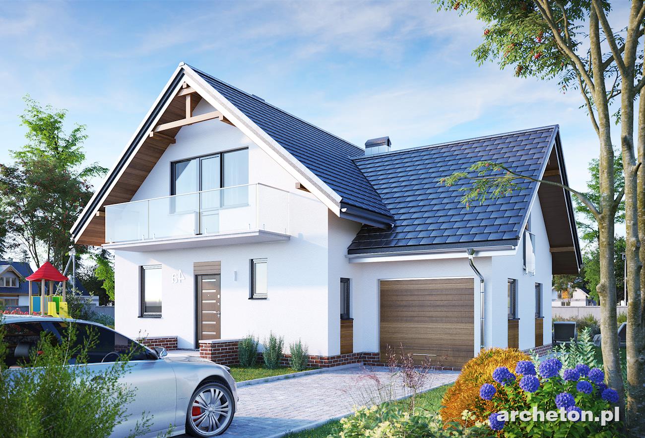 budowa domu Koliba-2 (odbicie lustrzane) - New-House