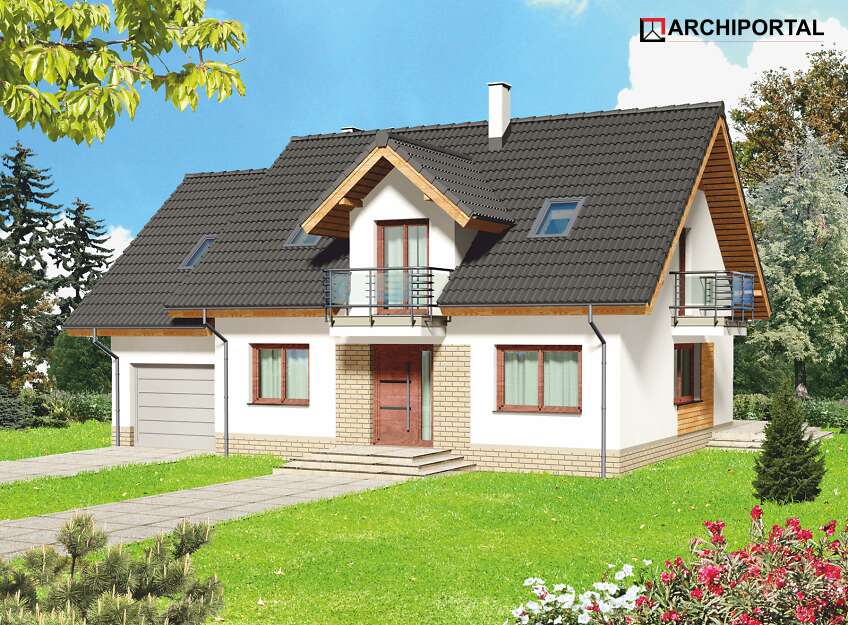 budowa domu Albus (odbicie lustrzane) - New-House