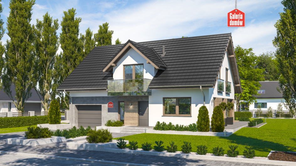 Budowa domu Dom przy Cyprysowej 101 (odbicie lustrzane) z New-House