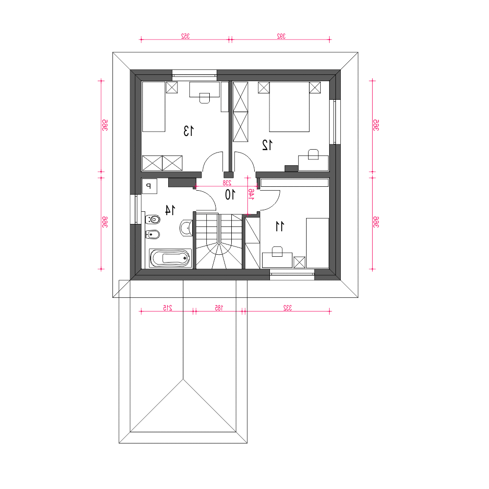 Egon z garażem 1-st. [A] (odbicie lustrzane) - miniatura 9