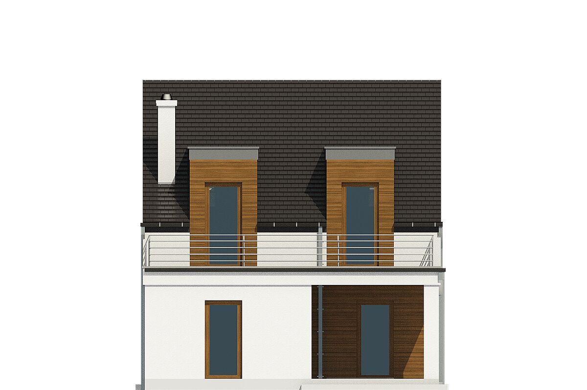 Makolągwa z garażem 1-st. [A] - miniatura 5