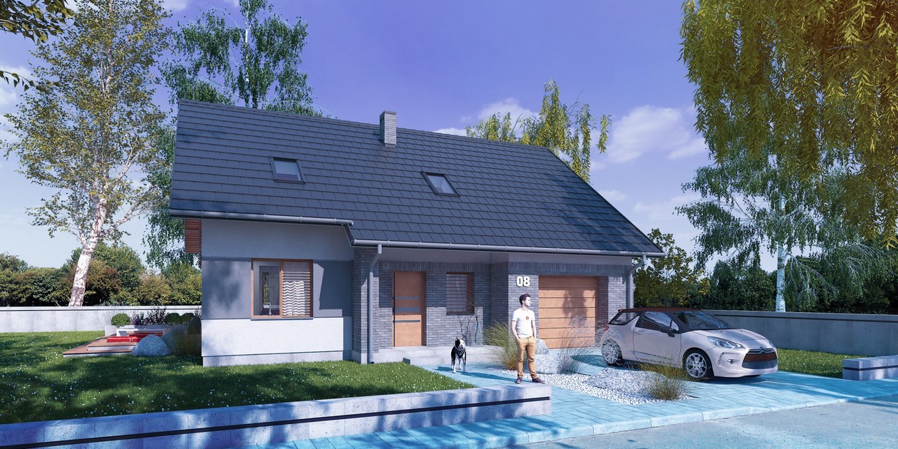 budowa domu Simplex I G1 - New-House