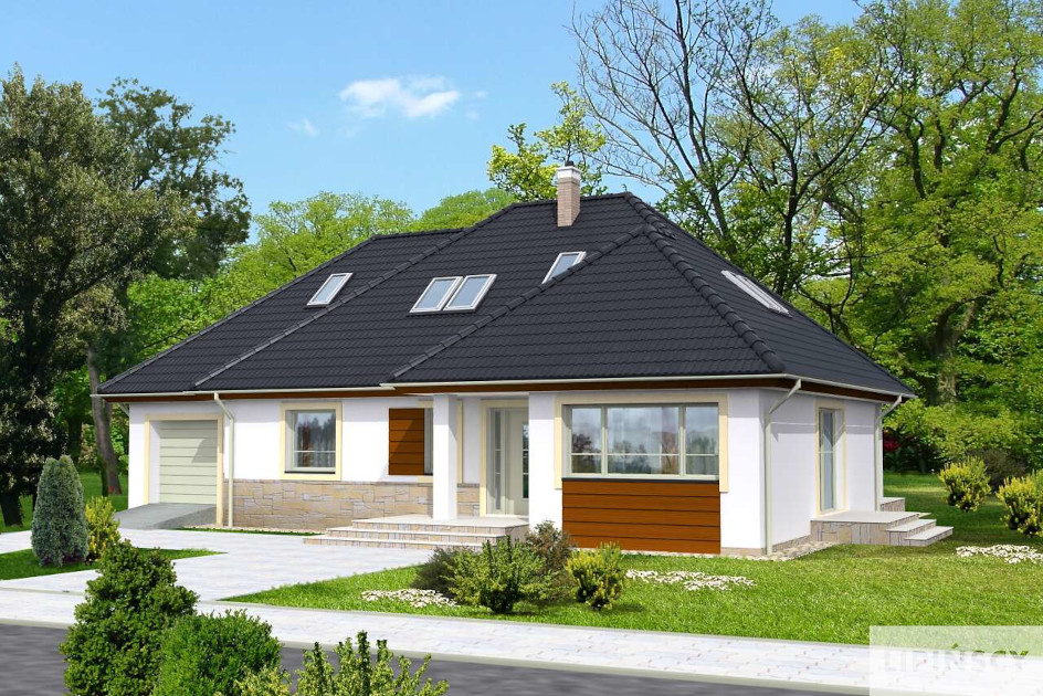 Budowa domu Volterra DCP296 (odbicie lustrzane) z New-House